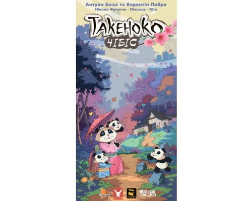Настільна гра Geekach Games Такеноко: Чібіс (Takenoko: Chibis) (GKCH015TKC)