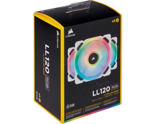 Кулер до корпусу Corsair LL120 RGB White (CO-9050092-WW)