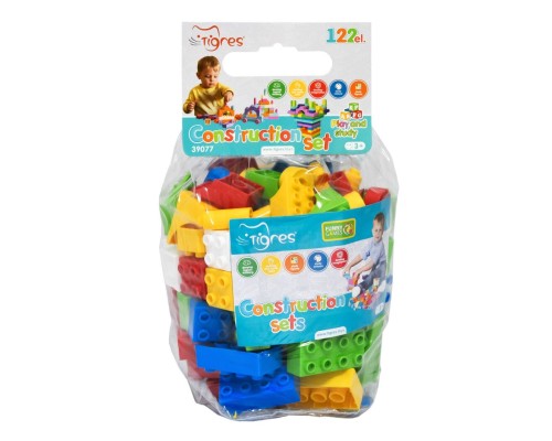 Конструктор Tigres 122 елемента (39077)