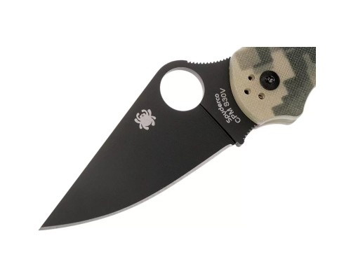 Ніж Spyderco Para 3 Black Blade G10 Camo (C223GPCMOBK)