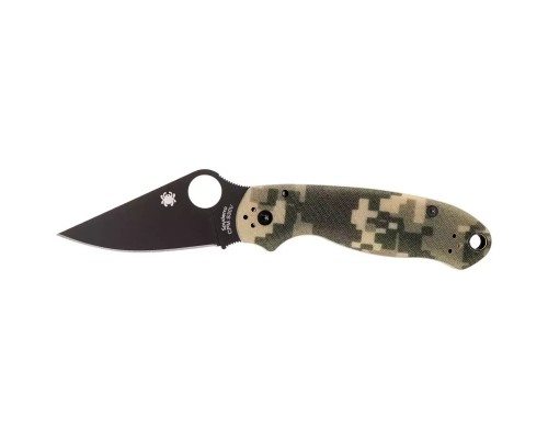 Ніж Spyderco Para 3 Black Blade G10 Camo (C223GPCMOBK)