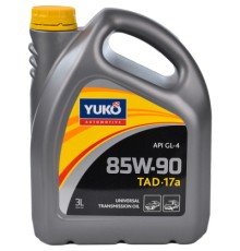 Трансмісійна олива Yuko ТАД-17а GL-4, SAE 85W-90 3л (4820070242102)