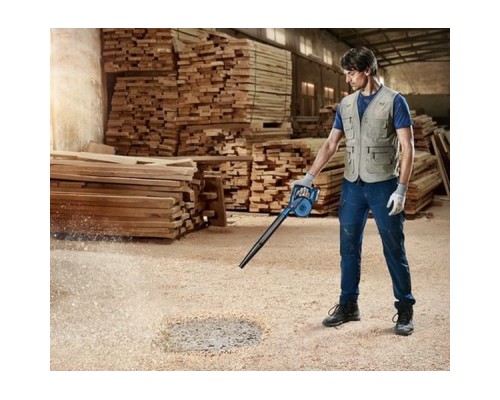 Повітродувка Bosch GBL 18V-120 Professional, 18В, 270 км/г, 120 м/г, 1.1 кг (без АКБ та ЗП) (0.601.9F5.100)