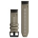 Ремінець до смарт-годинника Garmin fenix 6X 26mm QuickFit Dark Sandstone Silicone (010-12864-02)