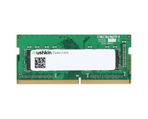 Модуль пам'яті для ноутбука SoDIMM DDR4 8GB 3200 MHz Essentials Mushkin (MES4S320NF8G)
