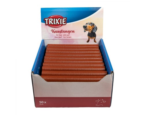 Ласощі для собак Trixie Жувальна паличка з яловичиною 65 г (4011905317465)