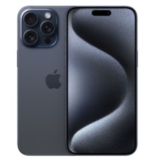 Мобільний телефон Apple iPhone 15 Pro 256GB Blue Titanium (MTV63)