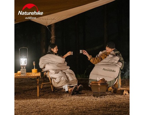 Спальний мішок Naturehike з капюшоном B400 NH21MSD11 Beige (6927595788301)