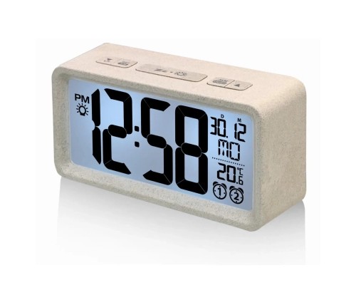 Настільний годинник Technoline WQ296 White (DAS301823)