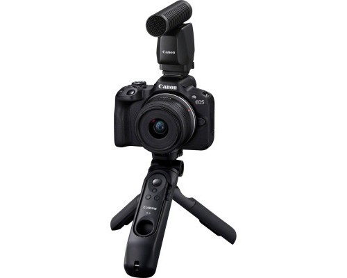 Цифровий фотоапарат Canon EOS R50 + RF-S 18-45 IS STM Black Creator Kit (5811C036)