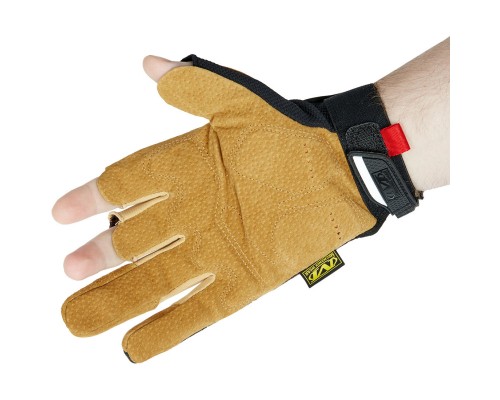 Тактичні рукавички Mechanix M-Pact Framer Leather L Brown (LFR-75-010)