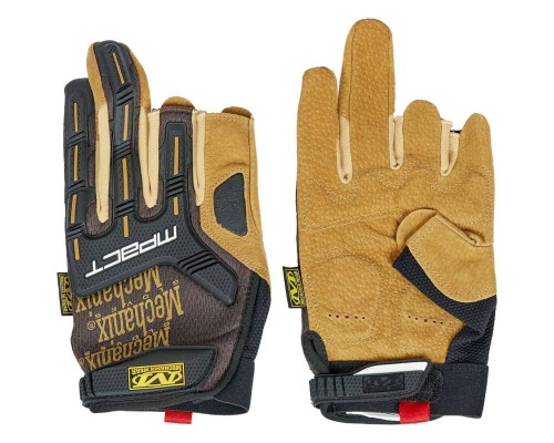 Тактичні рукавички Mechanix M-Pact Framer Leather L Brown (LFR-75-010)