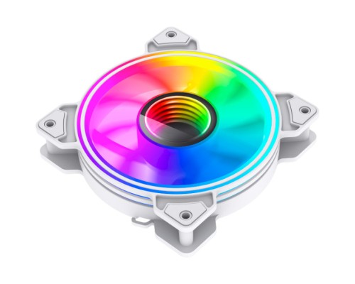 Кулер до корпусу Gamemax Dual Ring Infinity WH