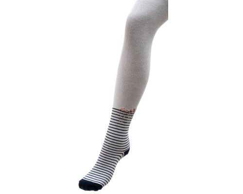 Колготки дитячі UCS Socks з квіточками (M0C0302-2109-7G-white)
