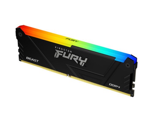 Модуль пам'яті для комп'ютера DDR4 16GB (2x8GB) 3733 MHz Beast RGB Kingston Fury (ex.HyperX) (KF437C19BB2AK2/16)