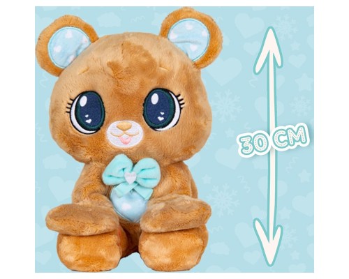 М'яка іграшка Peekapets Коричневий ведмедик (907867)