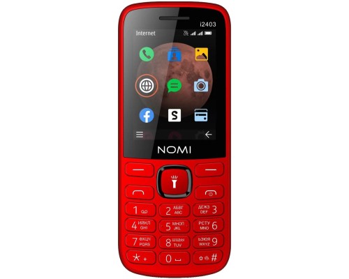 Мобільний телефон Nomi i2403 Red