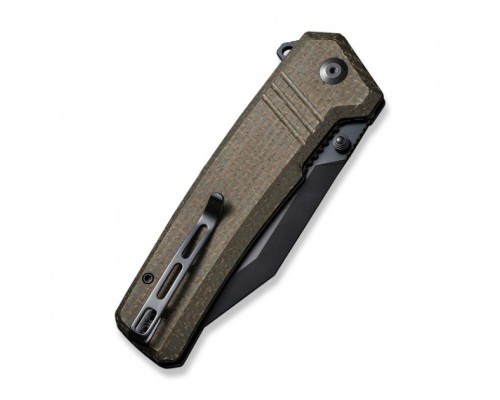 Ніж Civivi Bhaltair Black Blade Dark Micarta (C23024-3)