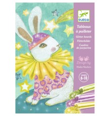 Набір для творчості Djeco Чарівний карнавал художній комплект малювання кольоровим піском (DJ09524)