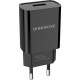 Зарядний пристрій BOROFONE BA20A Sharp charger set(Lightning) Black (BA20ALB)
