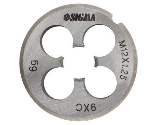 Плашка Sigma М12x1.25мм (1604331)