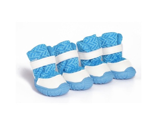 Черевики для собак Ruispet для малих порід 4 шт №4 сині (2700000033265)