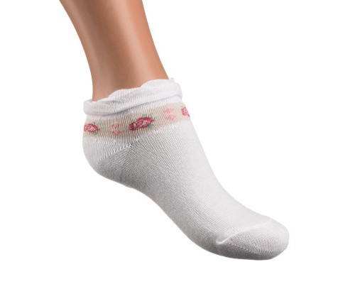 Шкарпетки дитячі UCS Socks з квіточками (M0C0101-1186-5G-white)