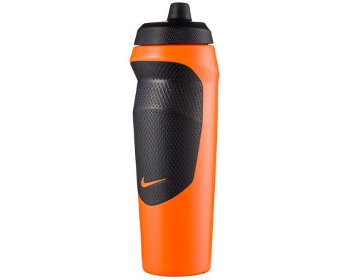 Пляшка для води Nike Hypersport Bottle 20 OZ чорний, помаранчевий 600 мл N.100.0717.899.20 (887791359933)