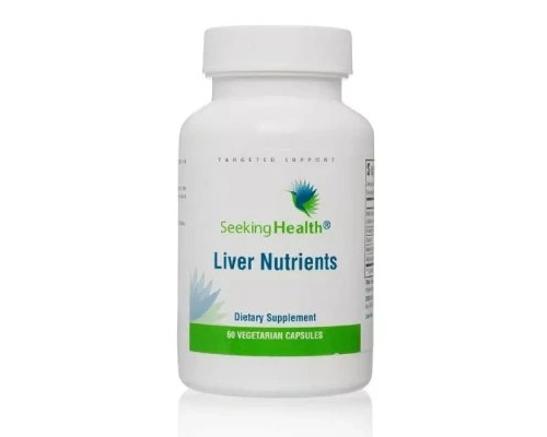 Трави Seeking Health Поживні речовини для печінки, Liver Nutrients, 60 вегетаріа (SKH-52062)