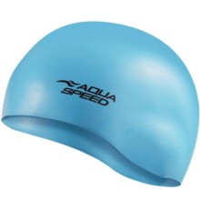 Шапка для плавання Aqua Speed Mono 111-42 9118 блакитний Уні OSFM (5908217691187)