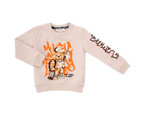 Спортивний костюм дитячий Breeze з ведмедиком (19241-98B-beige)