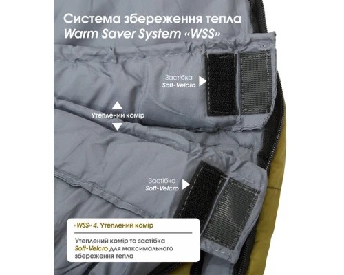 Спальний мішок Mousson RINGO L Olive (10162)