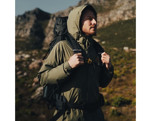 Рюкзак туристичний Naturehike NH70B070-B 70 л + 5 л світло-коричневий (6975641887461)