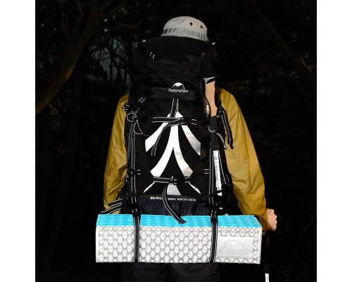 Рюкзак туристичний Naturehike NH70B070-B 70 л + 5 л світло-коричневий (6975641887461)