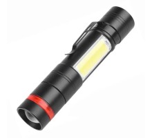 Ліхтар Quantum Assistant-M 3W LED+COB з USB з функцією Power Bank (QM-FL1033)