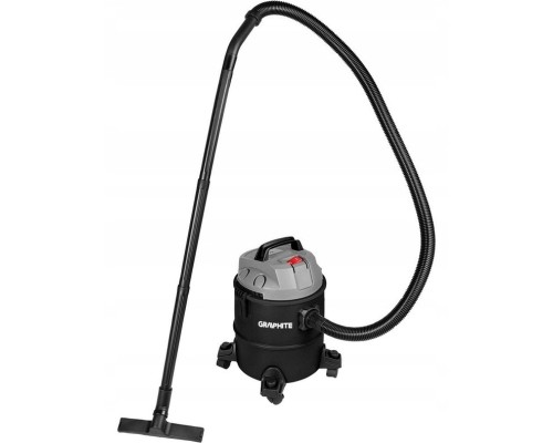 Пилосос будівельний Graphite 1200Вт, 18кПа, 20л, 220В/1200В (59G614)
