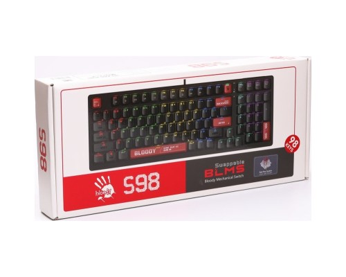 Клавіатура A4Tech Bloody S98 RGB BLMS Red USB Bloody Red (4711421991674)