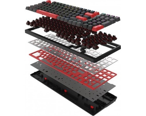 Клавіатура A4Tech Bloody S98 RGB BLMS Red USB Bloody Red (4711421991674)