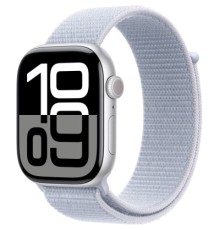 Смарт-годинник Apple Watch Series 10 GPS 46mm Silver Aluminium Case with Blue Cloud Sport Loop (MWWN3QH/A)