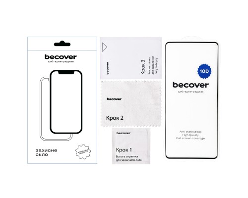 Скло захисне BeCover Infinix Note 40 (X6853) 10D Black (712331)