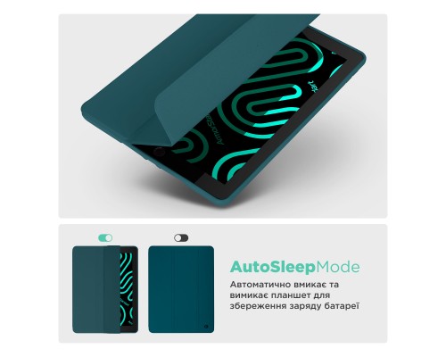 Чохол до планшета Armorstandart Smart Fold Pen Apple iPad Pro 11 (2024) Pine Green (ARM78129)