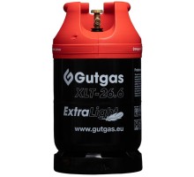 Побутовий газовий балон Gutgas ExtraLight XLT-26.6 (GAXL2622)