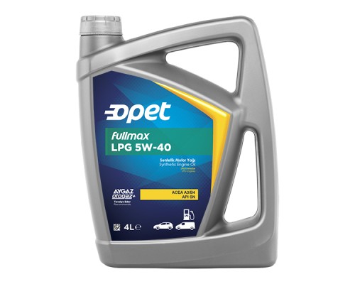 Моторна олива OPET FullMax LPG 5W-40, 4л. (601214844)