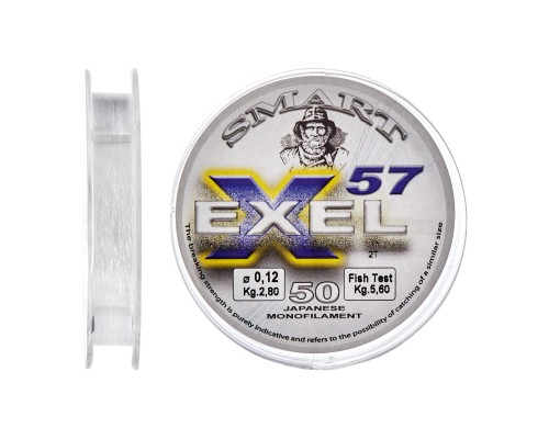 Волосінь Smart Exel 57 50m 0.14mm 3.0kg (1300.32.56)
