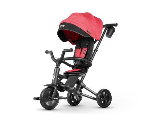 Дитячий велосипед QPlay Nova Niello складаний триколісний Red (S700-12Nova+EvaRed)