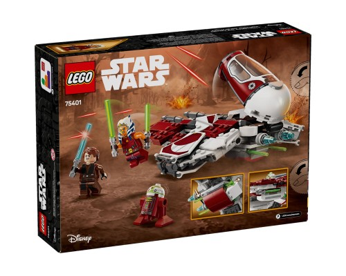 Конструктор LEGO Star Wars Джедайський перехоплювач Асоки (75401)