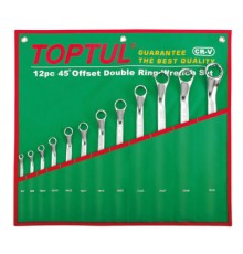 Ключ Toptul накидний 6-32 мм (кут 45 °) 12шт. (GAAA1202)