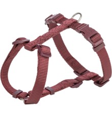 Шлея для собак Trixie Premium H-harness XXS-XS 20-32 см 10 мм Бордова (4053032672864)