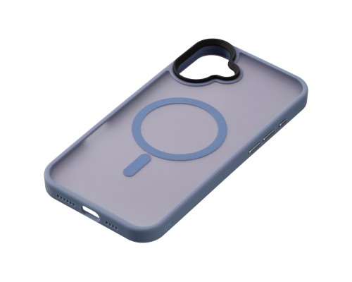 Чохол до мобільного телефона 2E iPhone 16 Plus Soft Touch MagSafe Cover light blue (2E-IPH-16PL-OCLS-LB)