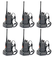 Портативна рація Baofeng BF-888S Six Pack комплект 6 шт (2200000758996)